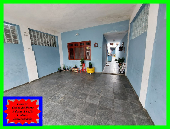 Imagem Casa com 2 Quartos à Venda, 66 m² em Canto do Forte - Praia Grande
