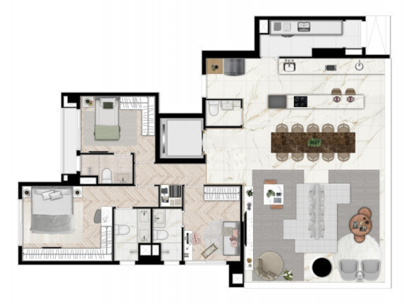 Imagem Apartamento com 3 Quartos à Venda, 144 m² em Sumarezinho - São Paulo