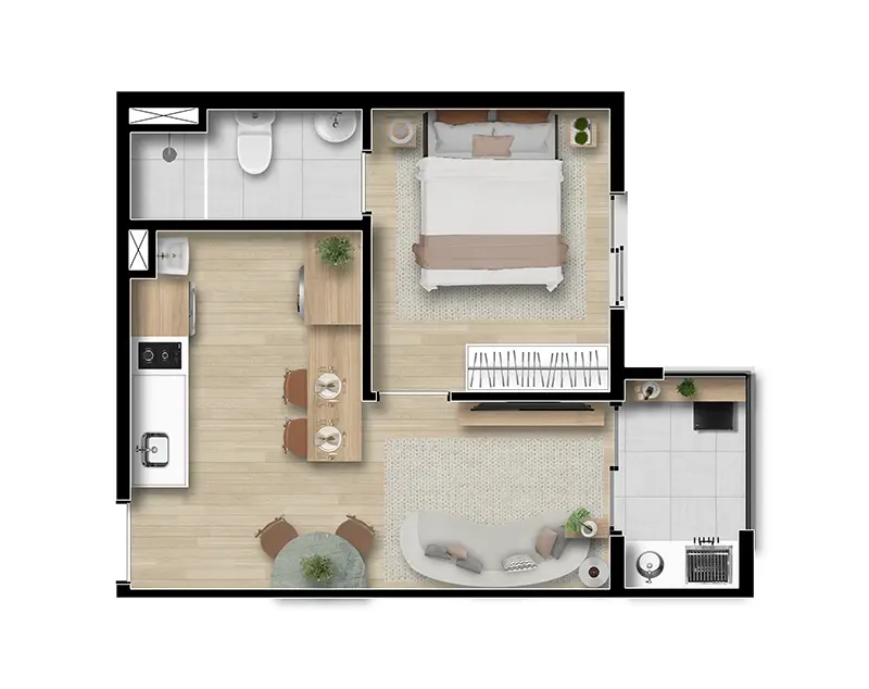 Imagem Apartamento com 2 Quartos à Venda, 37 m²em Santa Efigênia - São Paulo Imagem Apartamento com 2 Quartos à Venda, 37 m²em Santa Efigênia - São Paulo