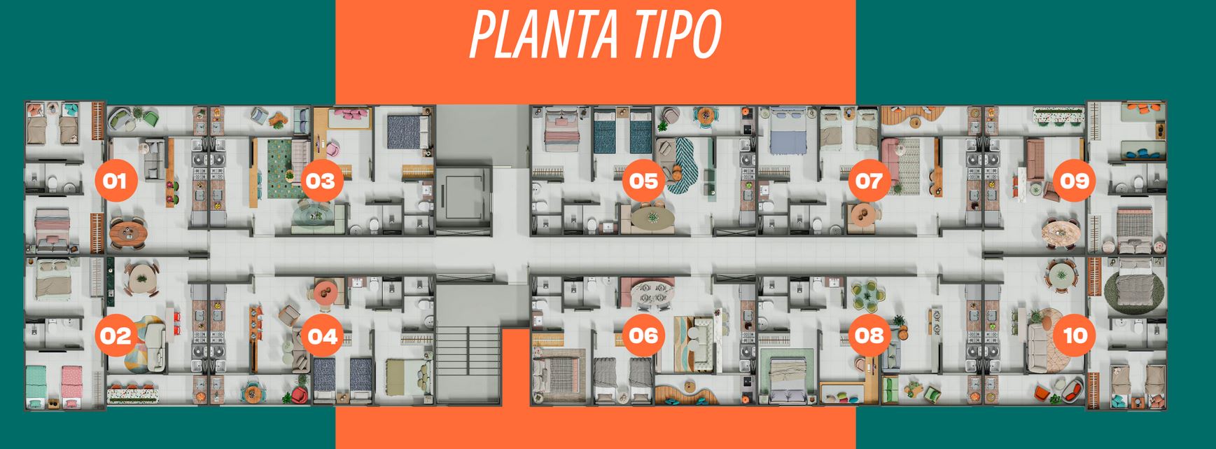 Imagem Apartamento com 2 Quartos à Venda, 49 m² em Fragoso - Olinda