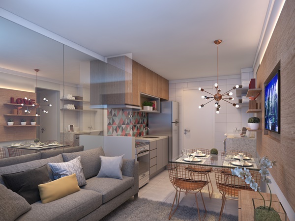 Imagem Apartamento com 2 Quartos à Venda, 33 m²em Várzea da Barra Funda - São Paulo