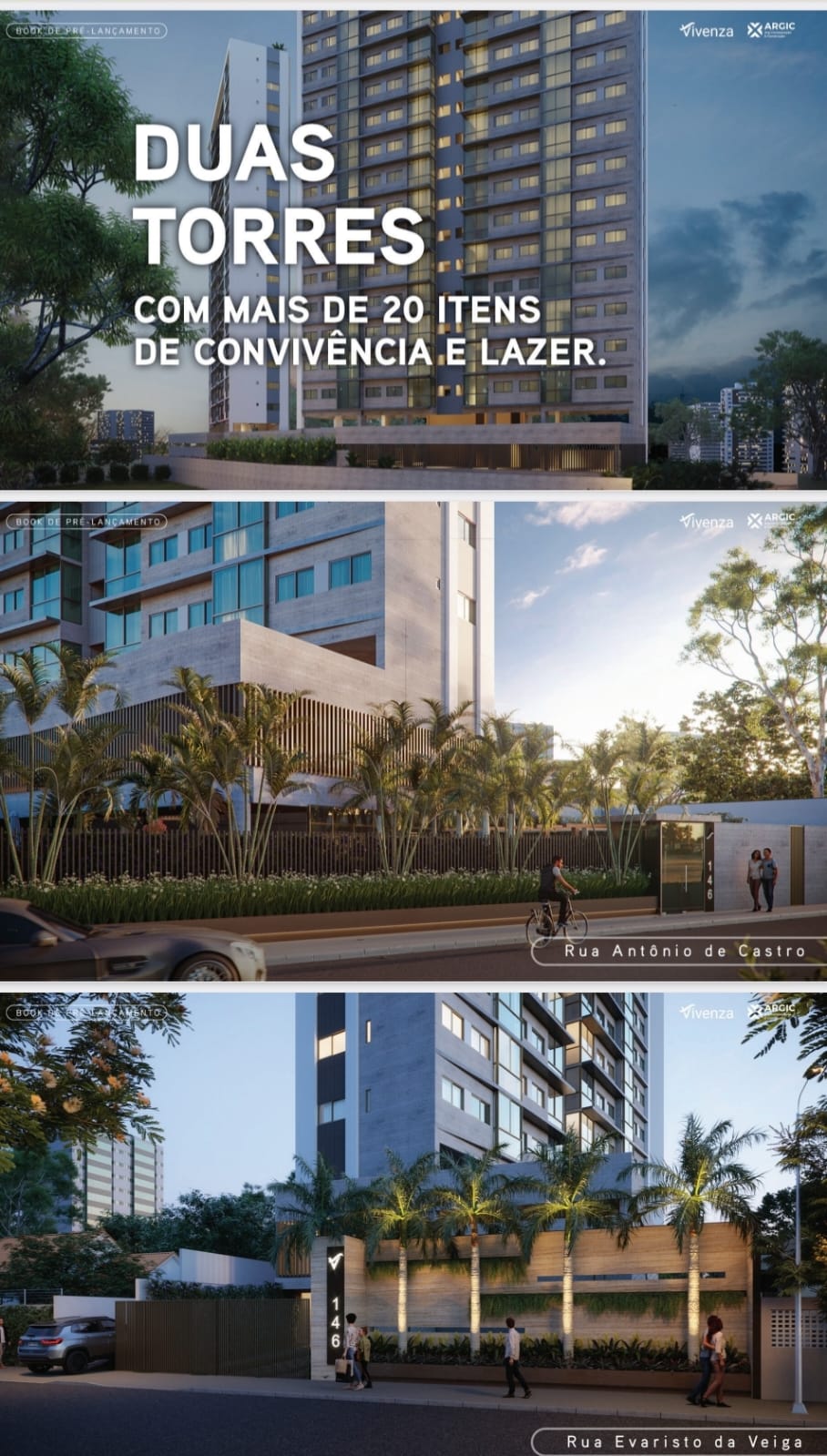 Imagem Apartamento com 3 Quartos à Venda, 56 m²em Casa Amarela - Recife