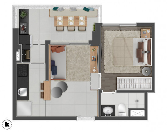Imagem Apartamento com 1 Quarto à Venda, 37 m² em Cerqueira César - São Paulo Imagem Apartamento com 1 Quarto à Venda, 37 m² em Cerqueira César - São Paulo