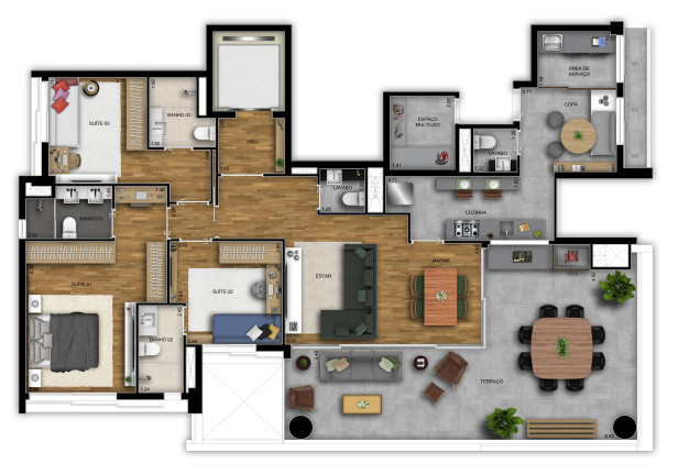 Imagem Apartamento com 3 Quartos à Venda, 154 m²em Jardim Vila Mariana - São Paulo Imagem Apartamento com 3 Quartos à Venda, 154 m²em Jardim Vila Mariana - São Paulo