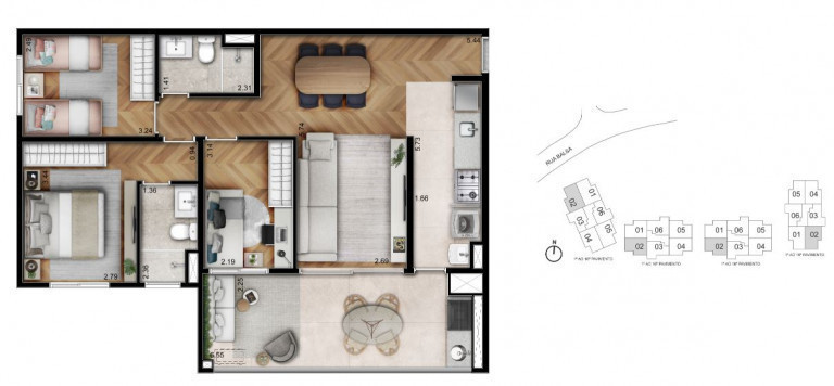 Imagem Apartamento com 3 Quartos à Venda, 86 m² em Freguesia do Ó - São Paulo