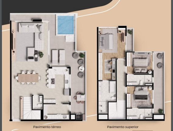 Imagem Cobertura com 3 Quartos à Venda,  em Vila Izabel - Curitiba
