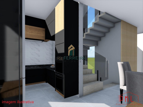 Imagem Sobrado com 3 Quartos à Venda, 181 m² em Bacacheri - Curitiba