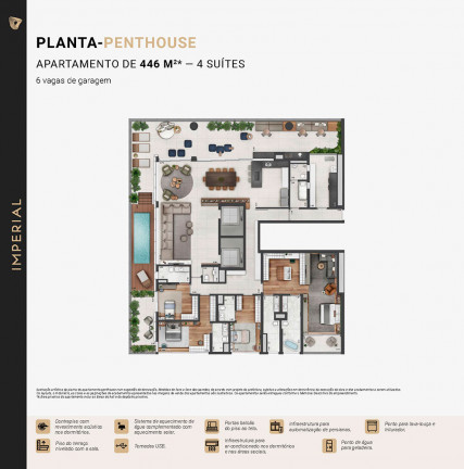 Imagem Apartamento com 6 Quartos à Venda, 597 m² em Chácara Itaim - São Paulo Imagem Apartamento com 6 Quartos à Venda, 597 m² em Chácara Itaim - São Paulo