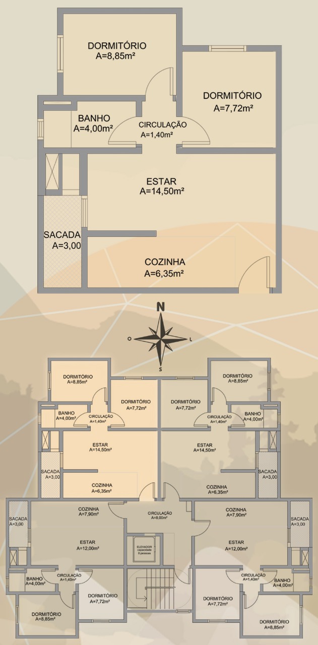 Imagem Apartamento com 2 Quartos à Venda, 53 m² em Planalto - Caxias Do Sul Imagem Apartamento com 2 Quartos à Venda, 53 m² em Planalto - Caxias Do Sul