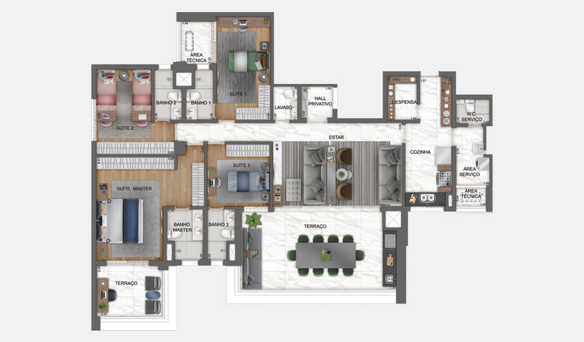 Imagem Apartamento com 4 Quartos à Venda, 185 m² em Santo Amaro - São Paulo