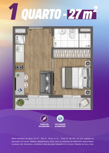 Imagem Apartamento com 2 Quartos à Venda, 34 m² em Vila Penteado - São Paulo