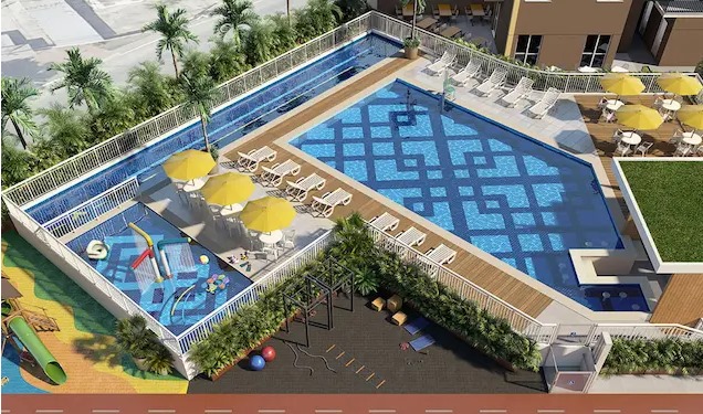 Imagem Apartamento com 2 Quartos à Venda, 53 m²em Centro - Nova Iguaçu