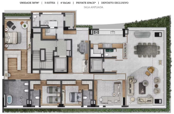 Imagem Apartamento com 4 Quartos à Venda, 387 m² em Jardim Paulista - São Paulo Imagem Apartamento com 4 Quartos à Venda, 387 m² em Jardim Paulista - São Paulo