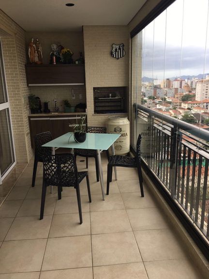 Imagem Apartamento com 3 Quartos à Venda, 150 m² em Embaré - Santos