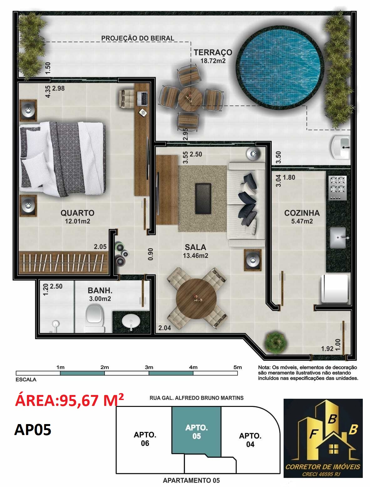 Imagem Apartamento com 1 Quarto à Venda, 96 m² em Braga - Cabo Frio Imagem Apartamento com 1 Quarto à Venda, 96 m² em Braga - Cabo Frio