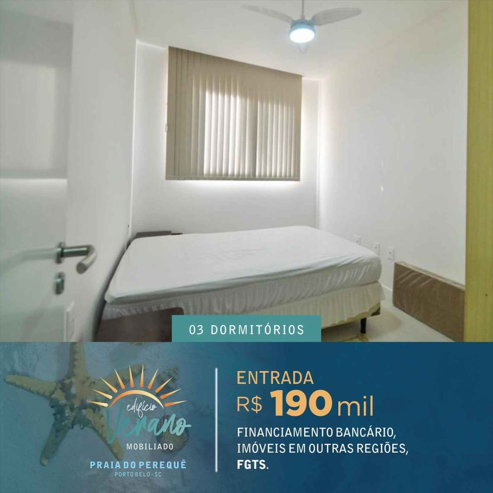 Imagem Apartamento com 3 Quartos à Venda, 120 m²em Perequê - Porto Belo Imagem Apartamento com 3 Quartos à Venda, 120 m²em Perequê - Porto Belo