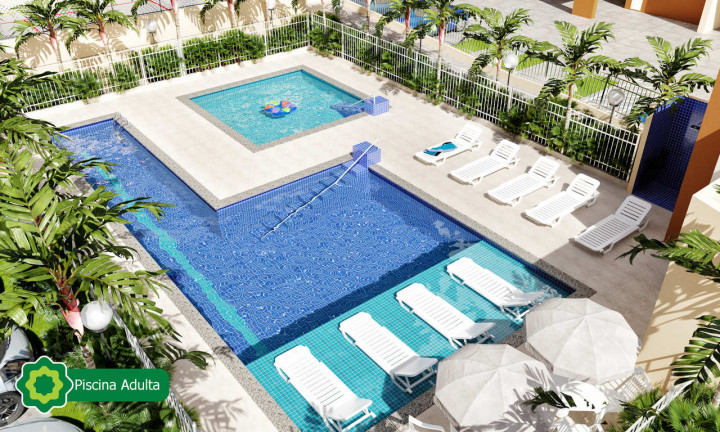 Imagem Apartamento com 2 Quartos à Venda, 54 m² em Parque Oeste Industrial - Goiânia