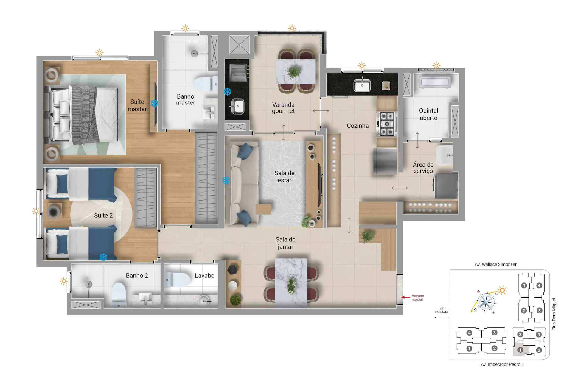 Imagem Apartamento com 2 Quartos à Venda, 86 m²em Nova Petrópolis - São Bernardo do Campo