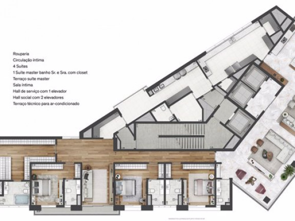 Imagem Apartamento com 4 Quartos à Venda, 472 m² em Itaim Bibi - São Paulo