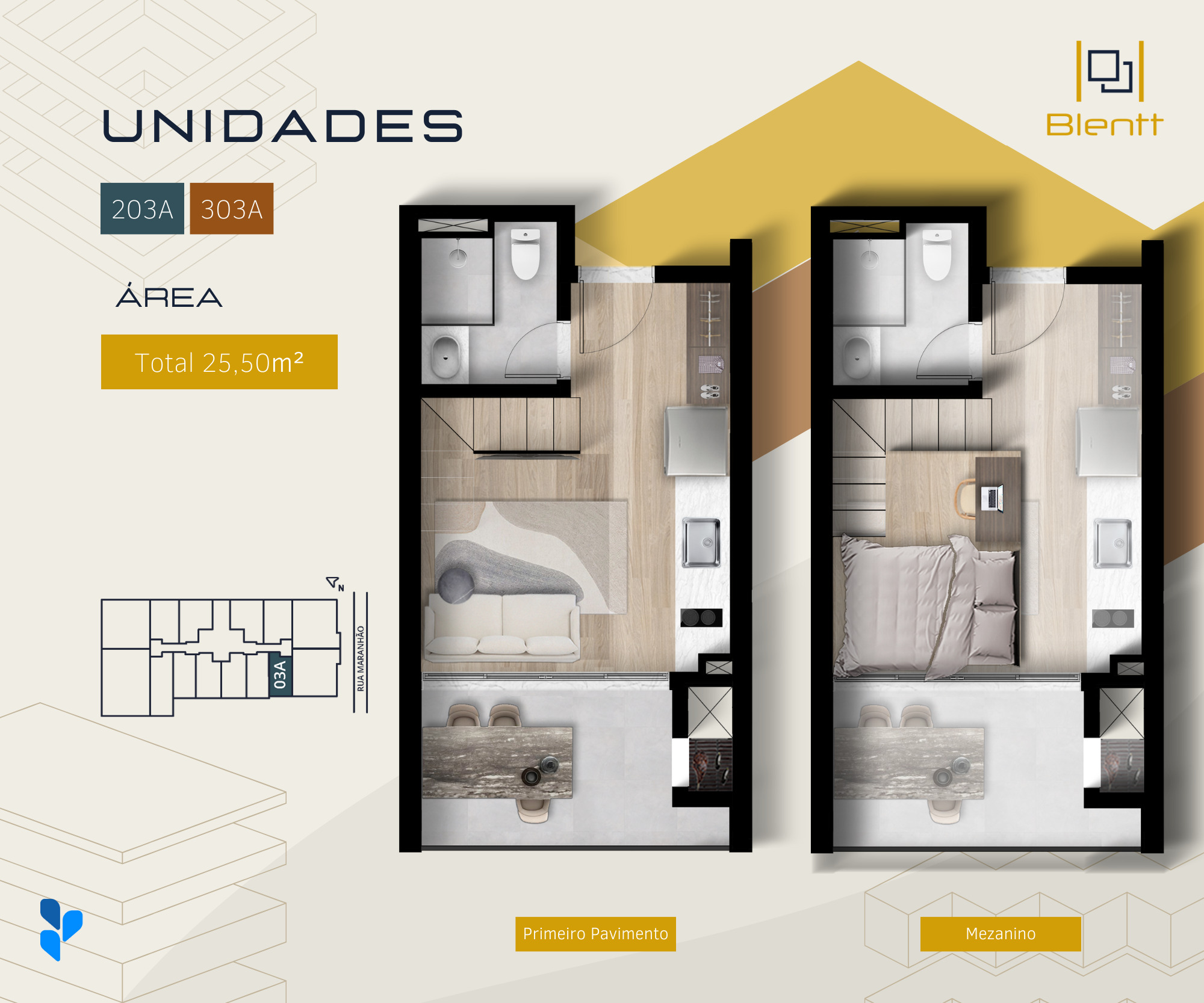 Imagem Apartamento com 2 Quartos à Venda, 58 m²em Portão - Curitiba