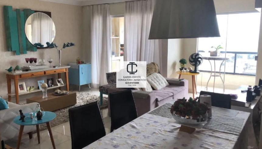 Imagem Apartamento com 3 Quartos à Venda, 113 m²em Setor Oeste - Goiânia