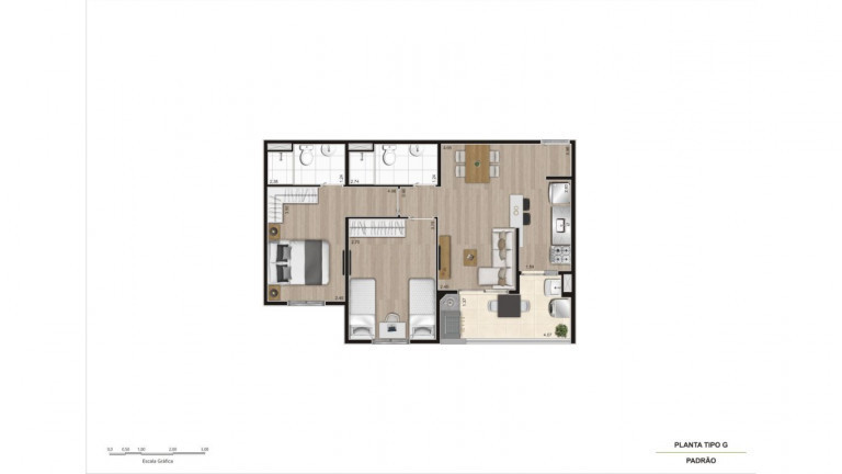 Imagem Apartamento com 2 Quartos à Venda,  em Jd Umuarama  - Mongaguá