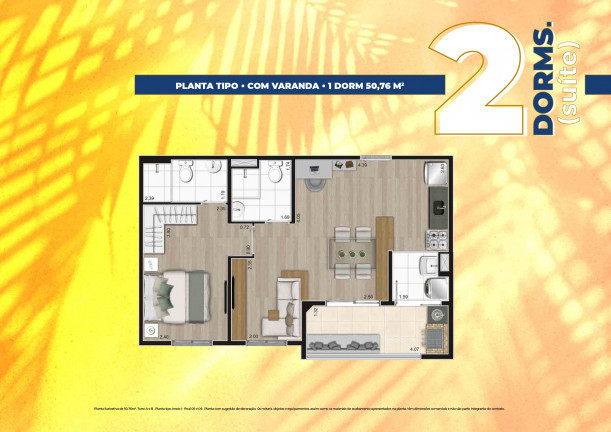 Imagem Apartamento com 1 Quarto à Venda, 47 m² em Vera Cruz - Mongaguá