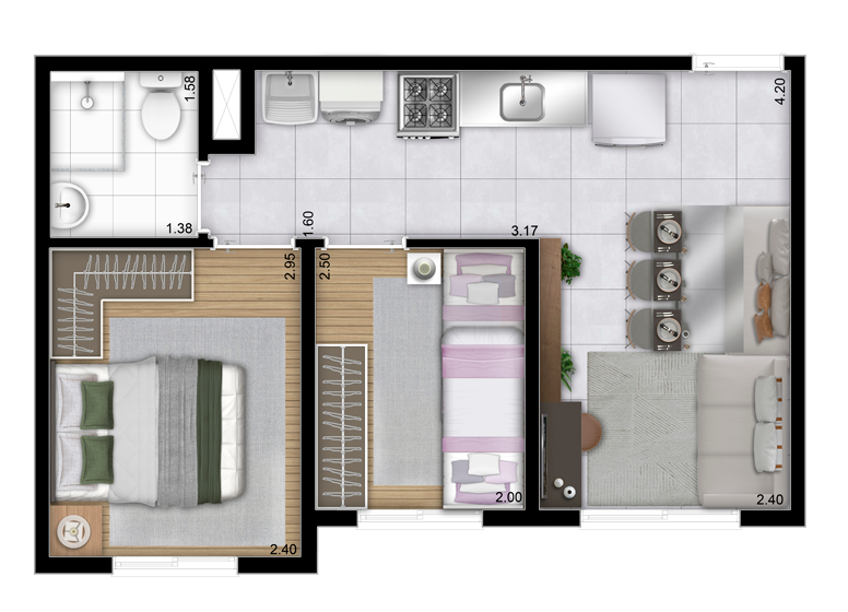Imagem Apartamento com 2 Quartos à Venda ou Temporada, 33 m²em Parque Industrial Tomas Edson - São Paulo Imagem Apartamento com 2 Quartos à Venda ou Temporada, 33 m²em Parque Industrial Tomas Edson - São Paulo