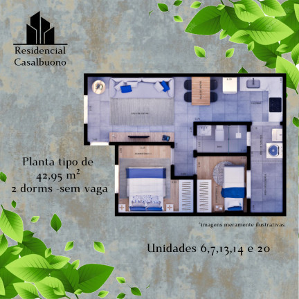 Imagem Apartamento com 2 Quartos à Venda,  em Vila Mazzei - São Paulo