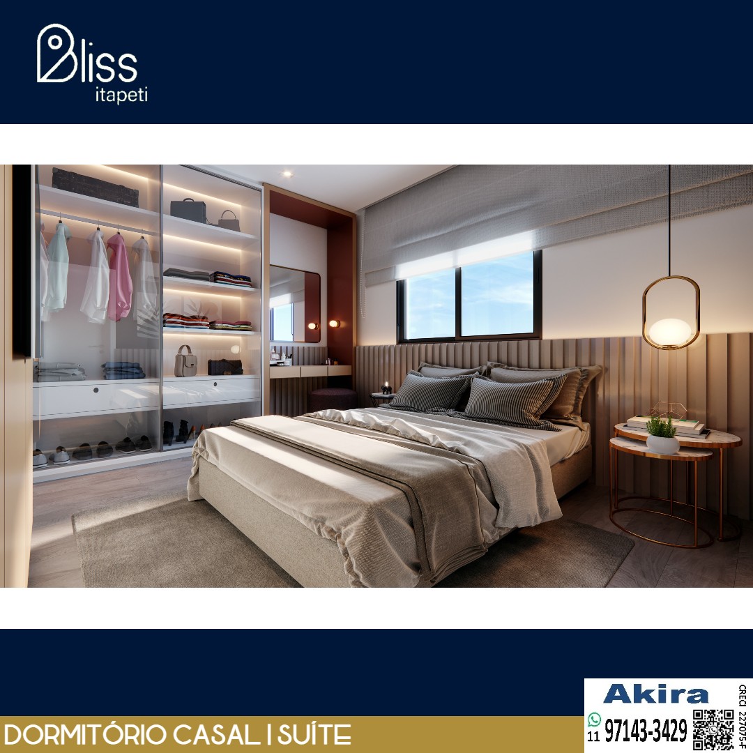 Imagem Apartamento com 2 Quartos à Venda, 56 m²em Mogi Moderno - Mogi das Cruzes