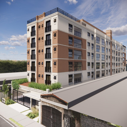 Imagem Apartamento com 1 Quarto à Venda, 24 m² em Vila Costa - Suzano