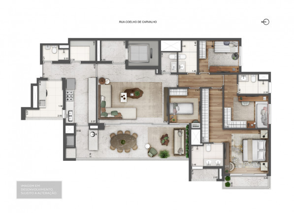 Imagem Apartamento com 4 Quartos à Venda, 232 m²em Alto da Lapa - São Paulo