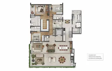 Imagem Apartamento com 3 Quartos à Venda, 231 m²em Paraíso - São Paulo