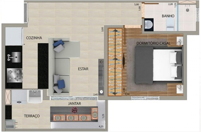 Imagem Apartamento com 1 Quarto à Venda, 38 m² em Vila Formosa - São Paulo