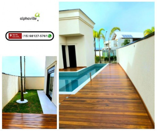 Imagem Casa de Condomínio com 3 Quartos à Venda, 310 m² em Alphaville Nova Esplanada - Votorantim