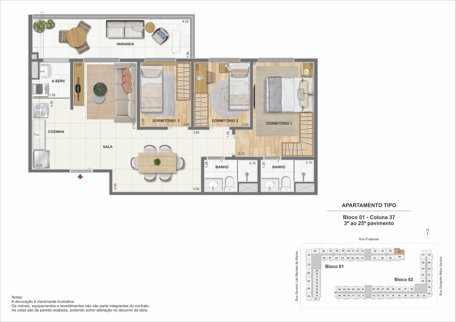 Imagem Apartamento com 3 Quartos à Venda, 70 m² em Santo Cristo - Rio de Janeiro