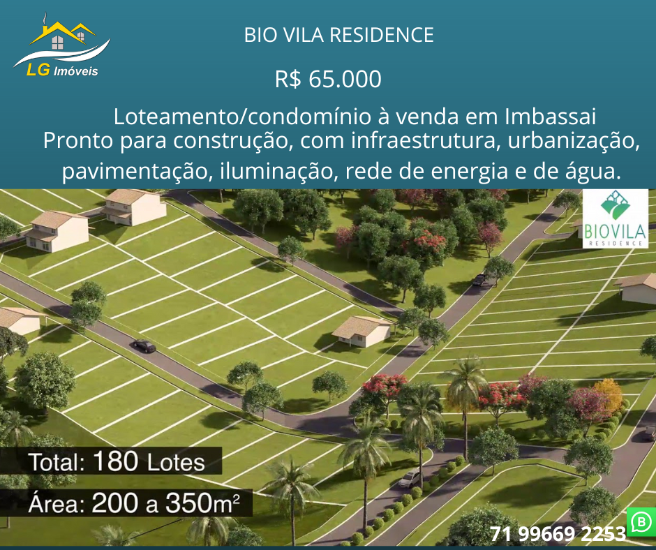 Imagem Terreno em Condomínio à Venda, 200 m²em Açu Torre - Mata de São João Imagem Terreno em Condomínio à Venda, 200 m²em Açu Torre - Mata de São João
