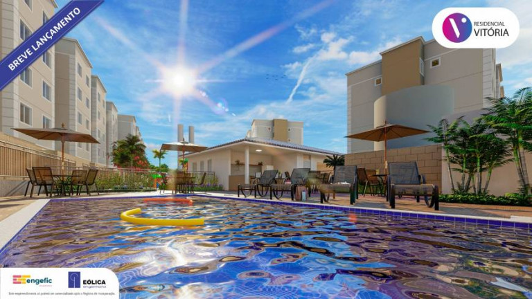 Imagem Apartamento com 2 Quartos à Venda, 42 m² em Campo Grande - Rio de Janeiro