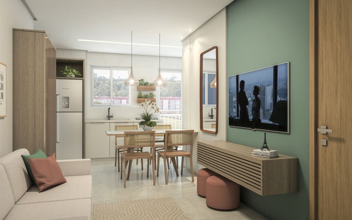 Imagem Apartamento com 2 Quartos à Venda, em Mina União - Criciúma Imagem Apartamento com 2 Quartos à Venda, em Mina União - Criciúma