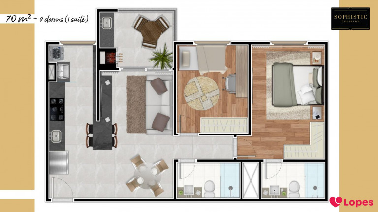 Imagem Apartamento com 3 Quartos à Venda, 83 m² em Casa Branca - Santo André Imagem Apartamento com 3 Quartos à Venda, 83 m² em Casa Branca - Santo André