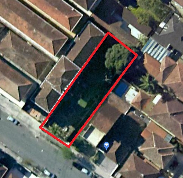 Terreno à Venda, 400 metro em Embaré - Santos
