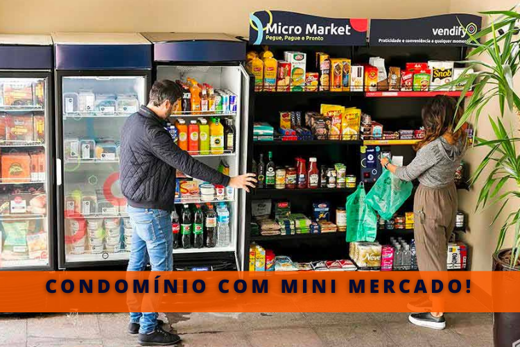 Condomínio com mini mercado!