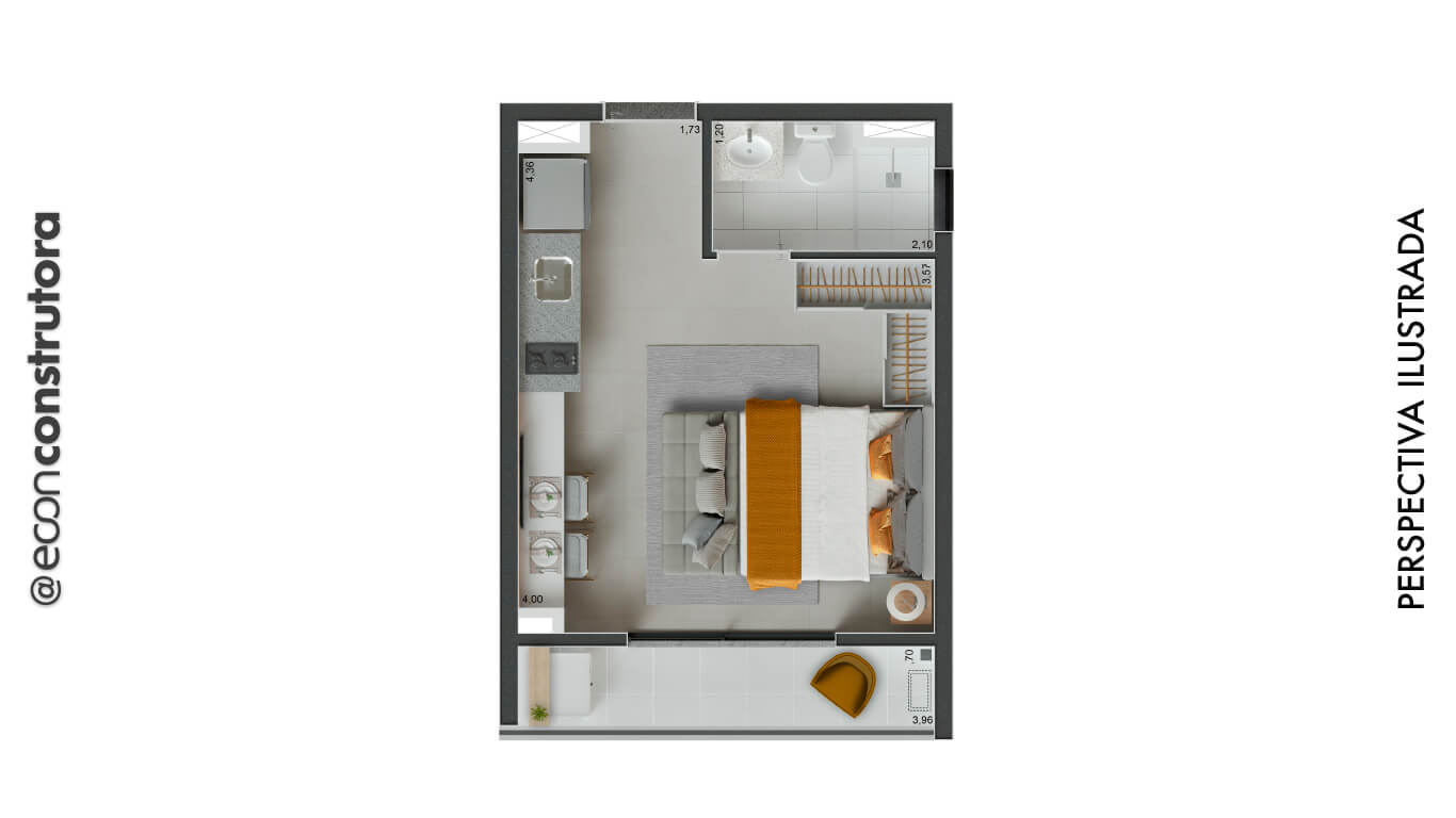 Imagem Apartamento com 2 Quartos à Venda, 44 m²em Vila Olímpia - São Paulo Imagem Apartamento com 2 Quartos à Venda, 44 m²em Vila Olímpia - São Paulo