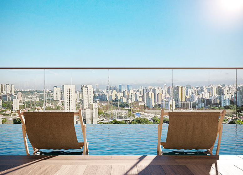 Apartamento com 1 Quarto à Venda, 27 m²em Brooklin Paulista - São Paulo