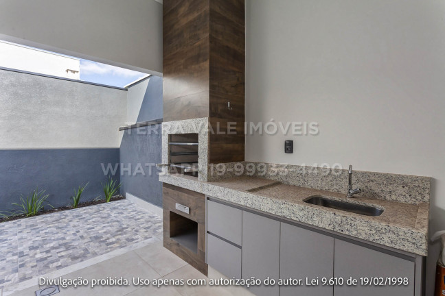 Imagem Casa com 3 Quartos à Venda, 150 m² em Residencial Real Park Sumaré - Sumaré
