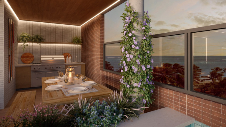 Imagem Apartamento com 1 Quarto à Venda, 19 m² em Porto de Galinha - Ipojuca