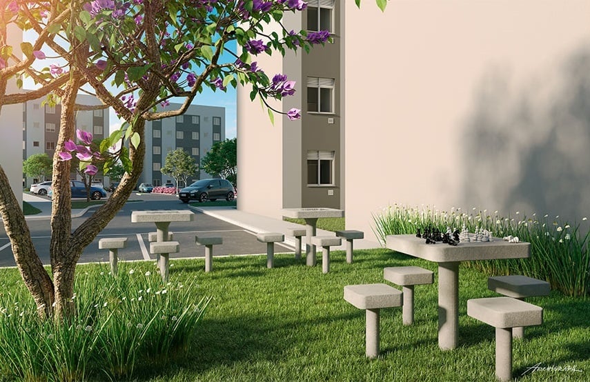 Imagem Apartamento com 2 Quartos à Venda, 44 m²em Campo Grande - Rio de Janeiro