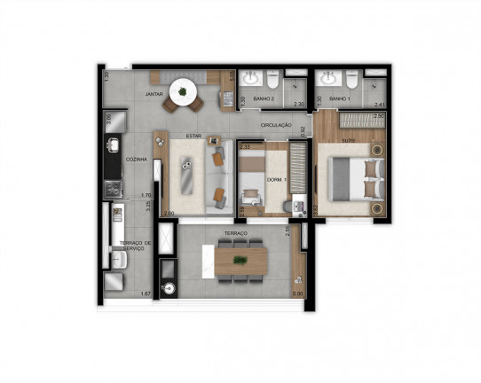 Imagem Apartamento com 3 Quartos à Venda, 90 m² em Butantã - São Paulo