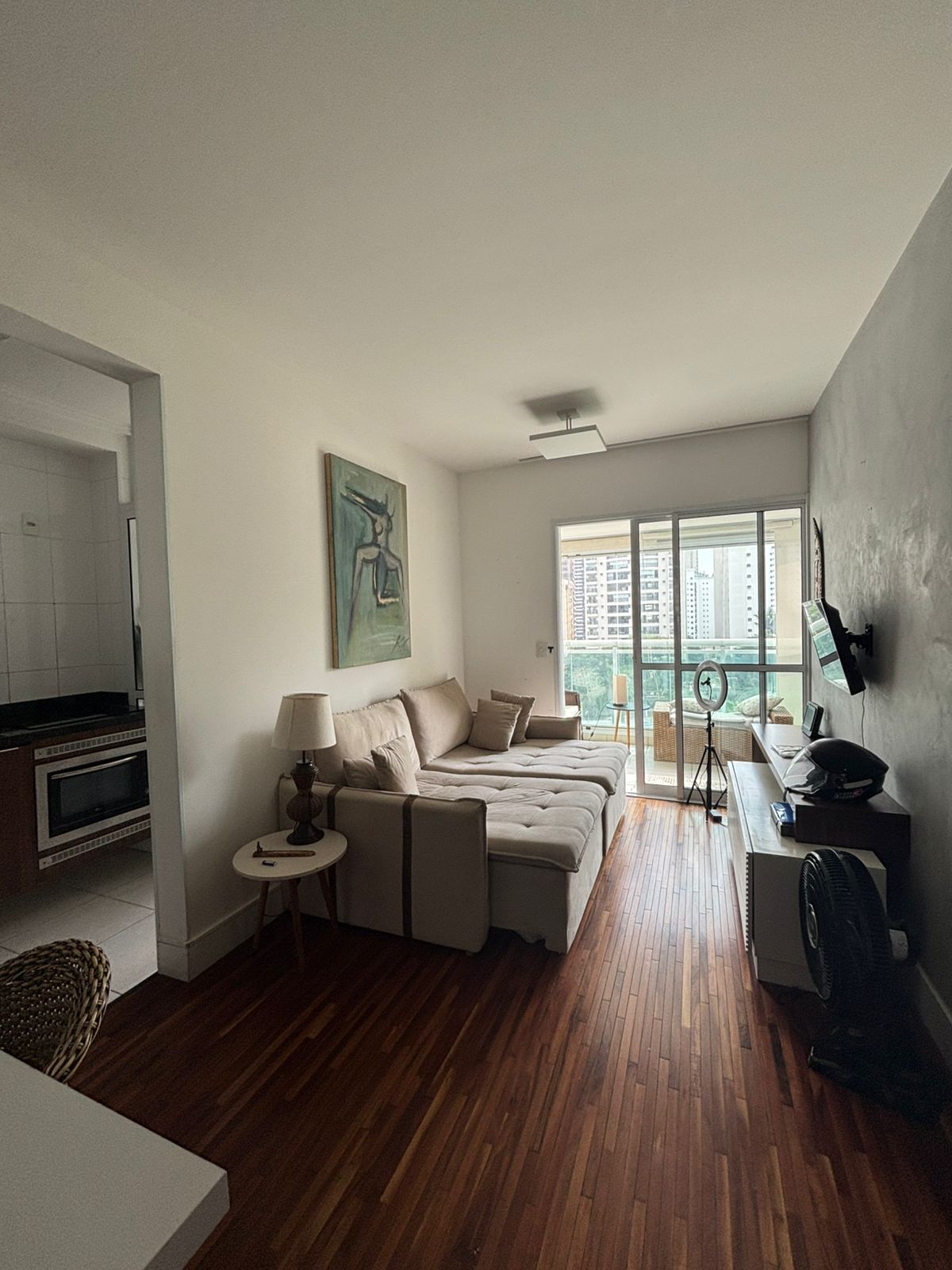 Imagem Apartamento com 1 Quarto para Alugar, 50 m² em Campo Belo - São Paulo