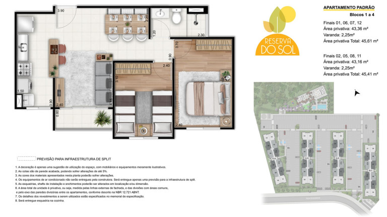 Imagem Apartamento com 2 Quartos à Venda, 45 m² em Curicica - Rio de Janeiro